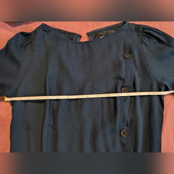 Reformation Mini Dress in Navy - Size 6 - Picture 6 of 8